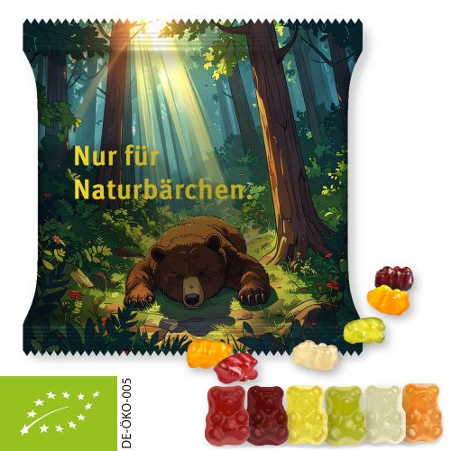 Bio Gummibärchen, ca. 30g, Maxi-Tüte