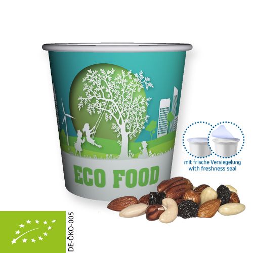 Bio Studentenfutter, ca. 40g, Snackbecher Mini