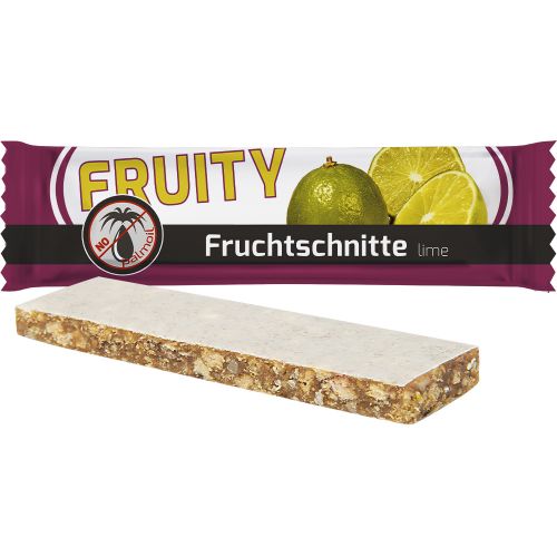 Fruchtschnitte Limette (vegan), ca. 23g, Flowpack