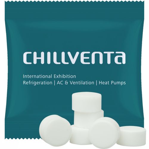 Pfefferminz Drops zuckerfrei (vegan), ca. 5g, Mini-Tüte
