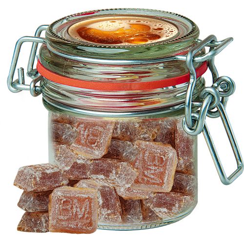 Bayrisch Malz Bonbons (vegan), ca. 60g, Bonbonglas Mini