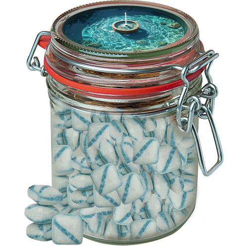 Frische Brise Bonbons (vegan), ca. 200g, Bonbonglas Maxi