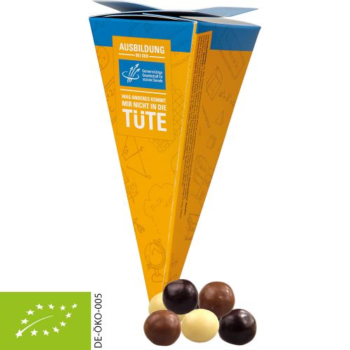 Bio Knusperkugeln-Mix, ca. 20g, Präsent-Pyramide
