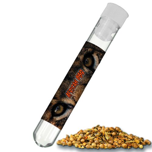 Gewürzmischung African BBQ, ca. 5g, Reagenzglas