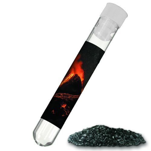 Gewürzmischung Black Lava Salz, ca. 12g, Reagenzglas