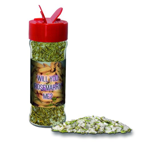 Gewürzmischung Rosmarin-Salz, ca. 65g, Glas mit Streuaufsatz