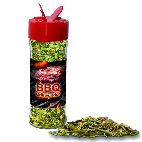 Gewürzmischung BBQ Kräuter Rub, ca. 30g, Glas mit Streuaufsatz