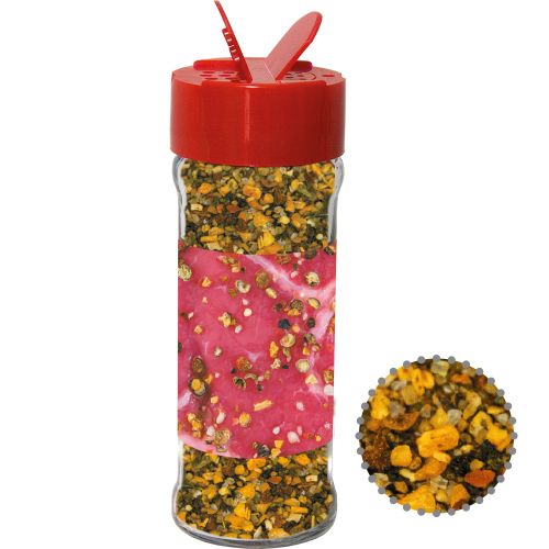 Gewürzmischung Steak Pfeffer, ca. 55g, Glas mit Streuaufsatz