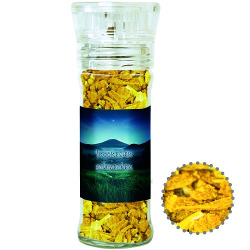 Gewürzmischung Nasi-Goreng, ca. 35g, transparente Gewürzmühle