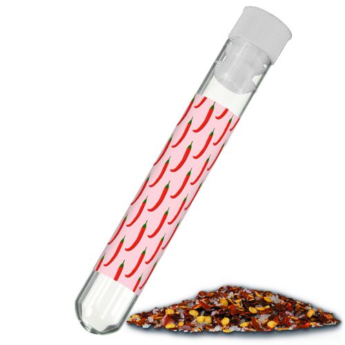 Gewürzmischung Chili-Salz, ca. 8g, Reagenzglas