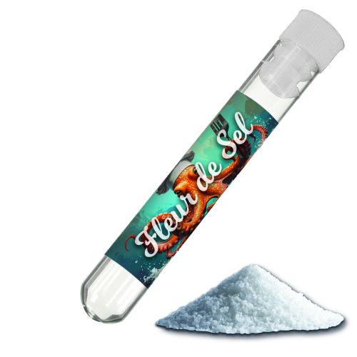 Fleur de Sel, ca. 5g, Reagenzglas
