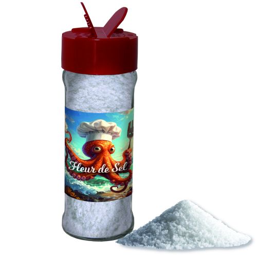 Fleur de Sel, ca. 40g, Glas mit Streuaufsatz