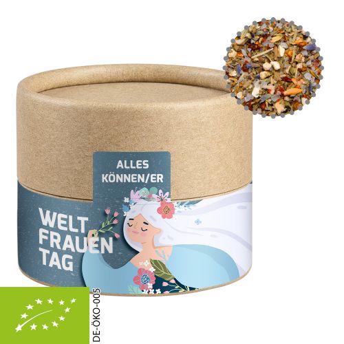 Bio Gewürzmischung Alleskönner, ca. 40g, Kraftpapierdose Mini