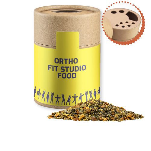 Gewürzmischung Zitronen-Pfeffer, ca. 75g, Kraftpapierstreuer Midi