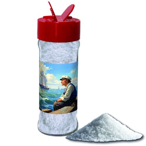 Meersalz, ca. 80g, Glas mit Streuaufsatz