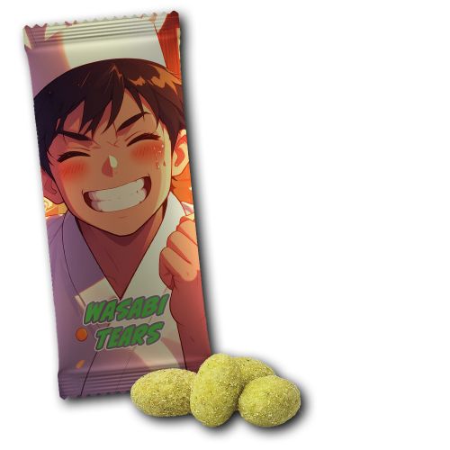 Erdnüsse Wasabi, ca. 40g, Midi-XL-Tüte