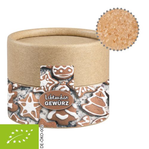 Bio Gewürzmischung Lebkuchen, ca. 45g, Kraftpapierdose Mini