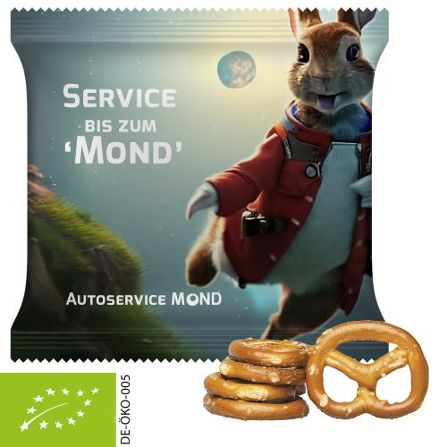 Bio Mini Brezeln Original, ca. 30g, Maxi-XL-Tüte