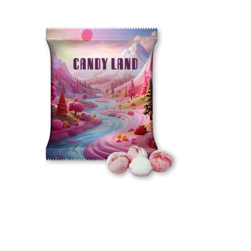 Erdbeer-Joghurt Bonbons (vegan), ca. 17g, Midi-Tüte