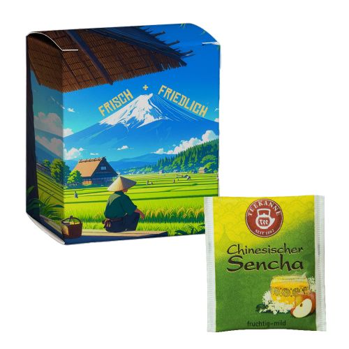 Beuteltee Chinesischer Sencha, 5 Stück, 8,75g, Faltschachtel
