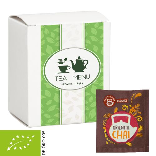 Bio Beuteltee Oriental Chai, 5 Stück, 9,0g, Faltschachtel