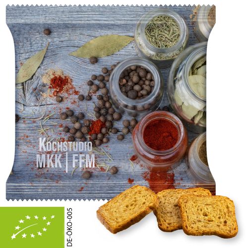 Bio Brot Chips Paprika und Chili (vegan), ca. 20g, Maxi-XL-Tüte