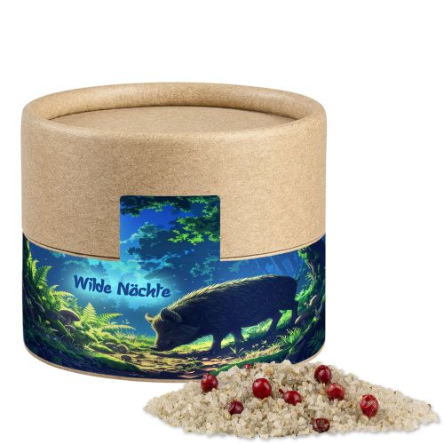 Wildgewürzsalz, ca. 45g, Kraftpapierdose Mini