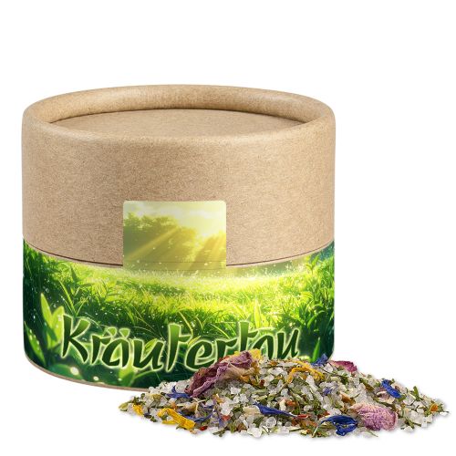 Alpenkräuter Salz, ca. 50g, Kraftpapierdose Mini