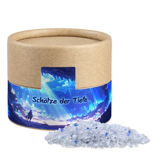 Persisches blaues Saphirsalz, ca. 55g, Kraftpapierdose Mini