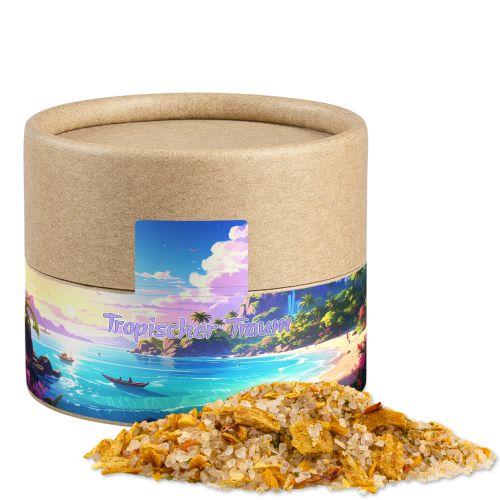 Tropiksalz, ca. 50g, Kraftpapierdose Mini