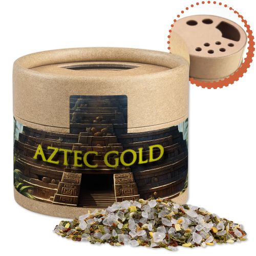 Aztekensalz, ca. 45g, Kraftpapierstreuer Mini
