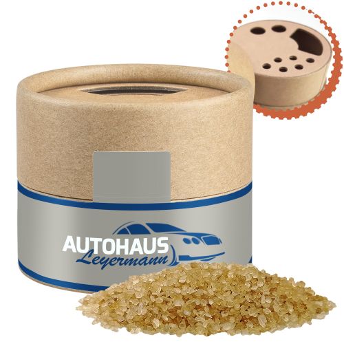 Gewürzmischung Rauch-Salz grob, ca. 75g, Kraftpapierstreuer Mini