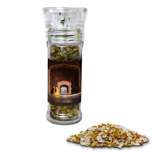 Royal Curry, ca. 60g, transparente Gewürzmühle