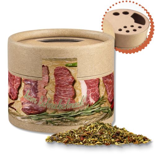 Gewürzmischung Steakgewürz, ca. 40g, Kraftpapierstreuer Mini