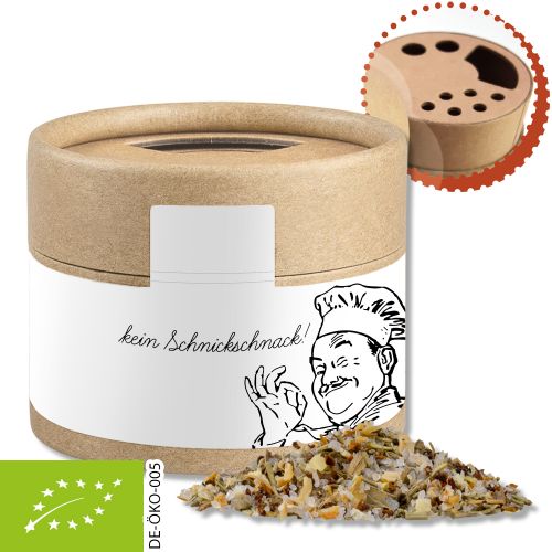 Bio Gewürzmischung Alleskönner, ca. 40g, Kraftpapierstreuer Mini
