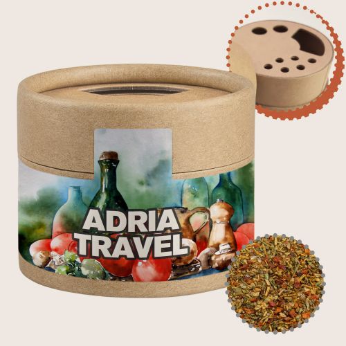 Gewürzmischung Mediterraner Veggie Mix, ca. 28g, Kraftpapierstreuer Mini
