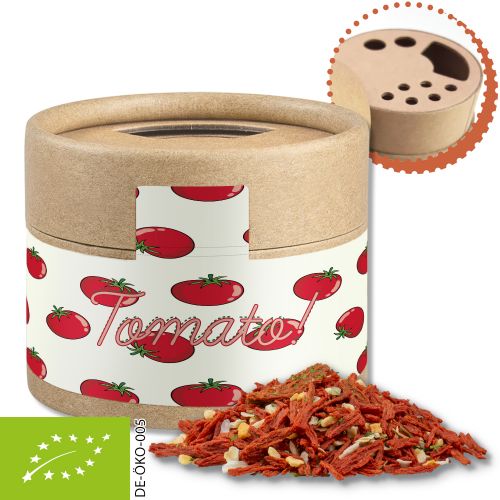 Bio Gewürzmischung Toskanische Bruchetta, ca. 28g, Kraftpapierstreuer Mini