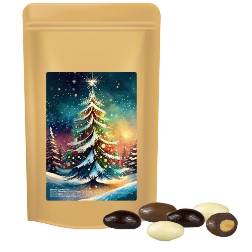 Mandel-Schoko-Trio, ca. 80g, Standbeutel Midi