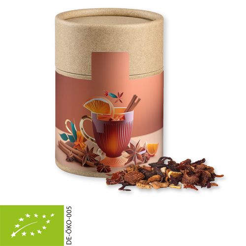 Bio Glühweingewürz fein, ca. 60g, Kraftpapierdose Midi