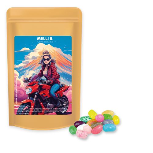 Jelly Beans süß-Mix, ca. 100g, Standbeutel Midi
