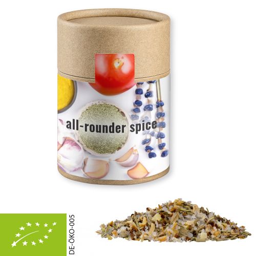Bio Gewürzmischung Alleskönner, ca. 75g, Kraftpapierdose Midi