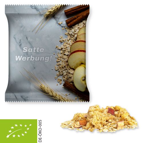 Bio Porridge Apfel-Zimt (vegan), ca. 50g, Maxi-Tüte