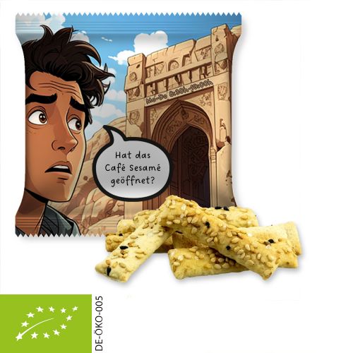 Bio Sesam Stangen (vegan), ca. 30g, Maxi-XL-Tüte