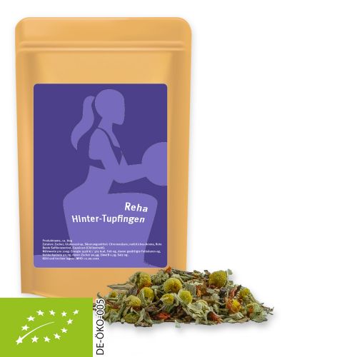 Bio Rotbuschtee Entspannungszeit, ca. 40g, Standbeutel Midi