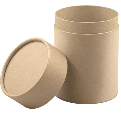 Verpackung, Doppel Kraftpapierdose Maxi