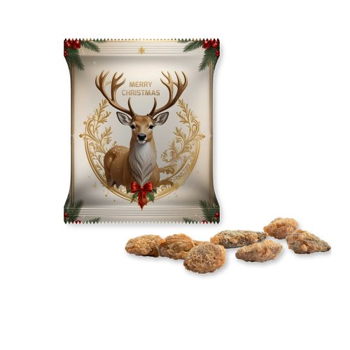 Feuergebrannte Mandeln ohne Zuckerzusatz (vegan), ca. 15g, Midi-Tüte